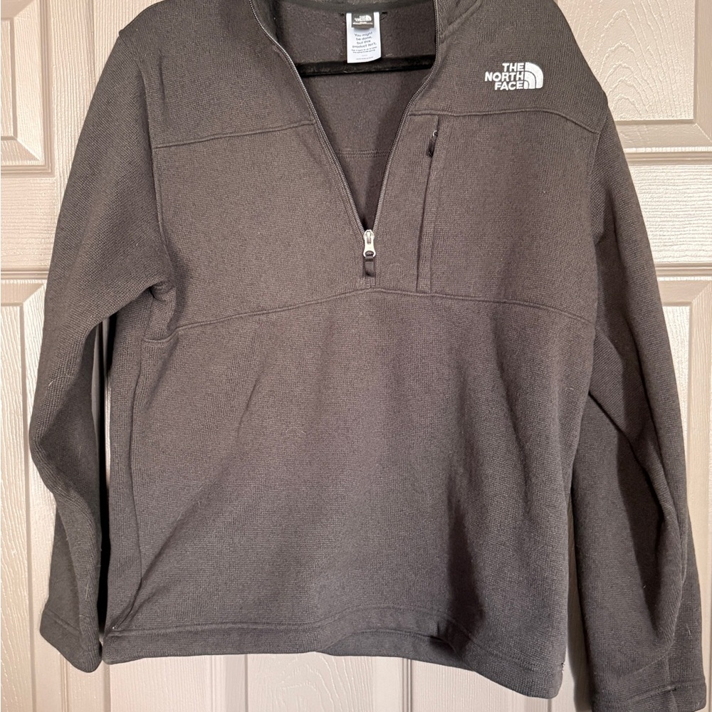 The North Face black Quarter-Zip Fleece